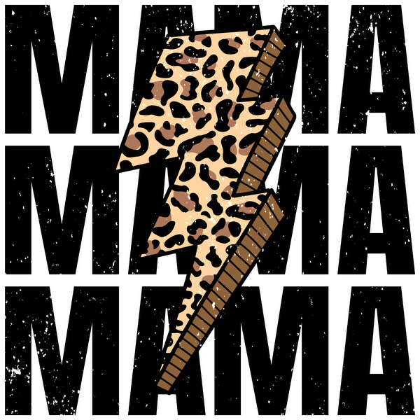 Mama Leopard DTF Transfer