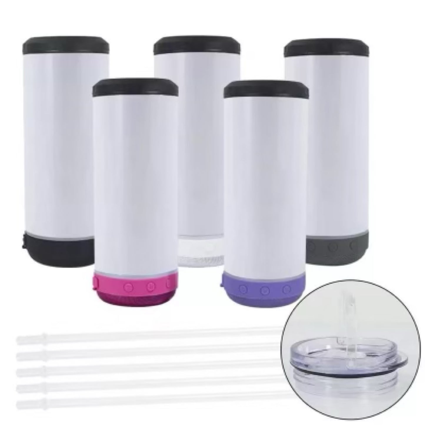 4n1 Bluetooth Speaker Tumblers 16oz - Carolina Blanks And More LLC