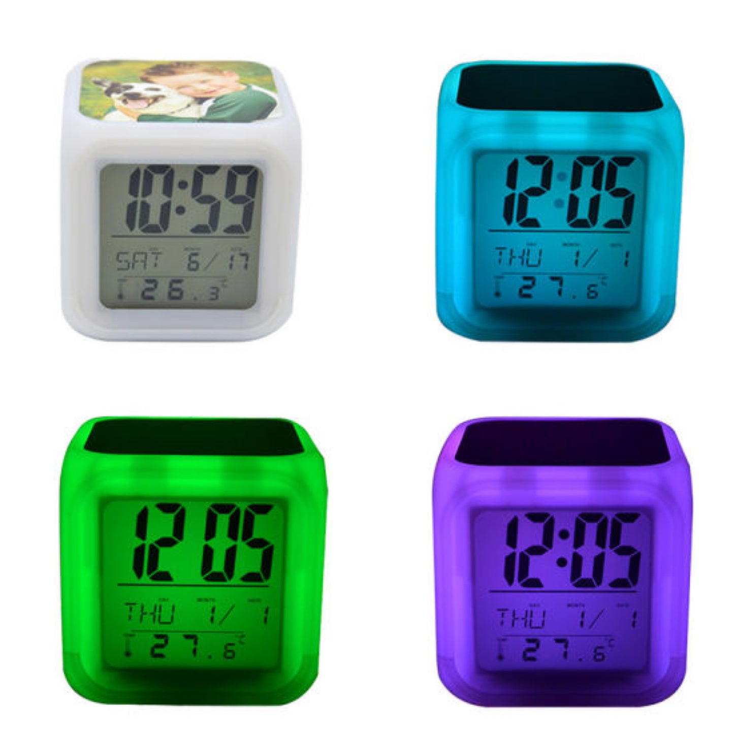 Led Clocks - Carolina Blanks And More LLC