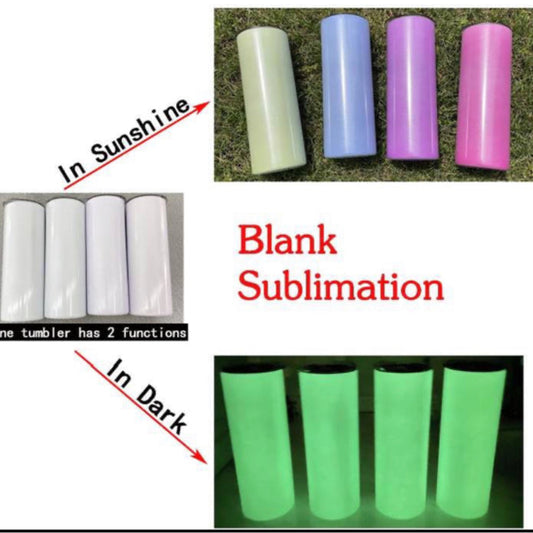 3n1 UV/Color Changing 20oz Tumblers - Carolina Blanks  And More LLC