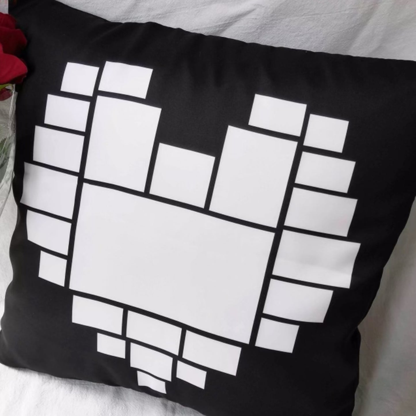 Heart/Love Pillow Case - Carolina Blanks  And More LLC