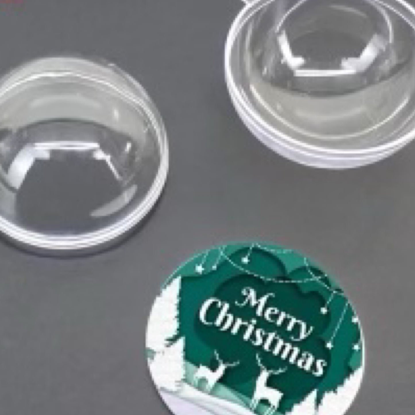 Blank Ornaments Globe With Double Sided MDF Insert - Carolina Blanks  And More LLC