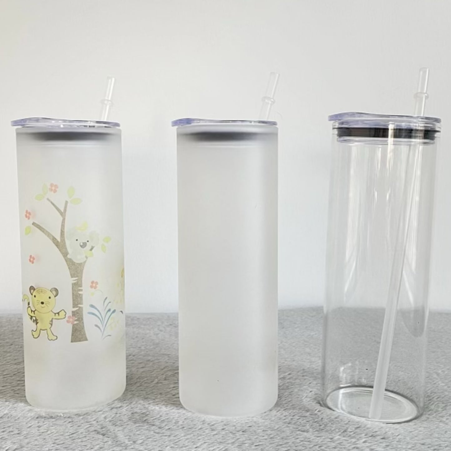 25oz Glass Tumblers - Carolina Blanks And More LLC