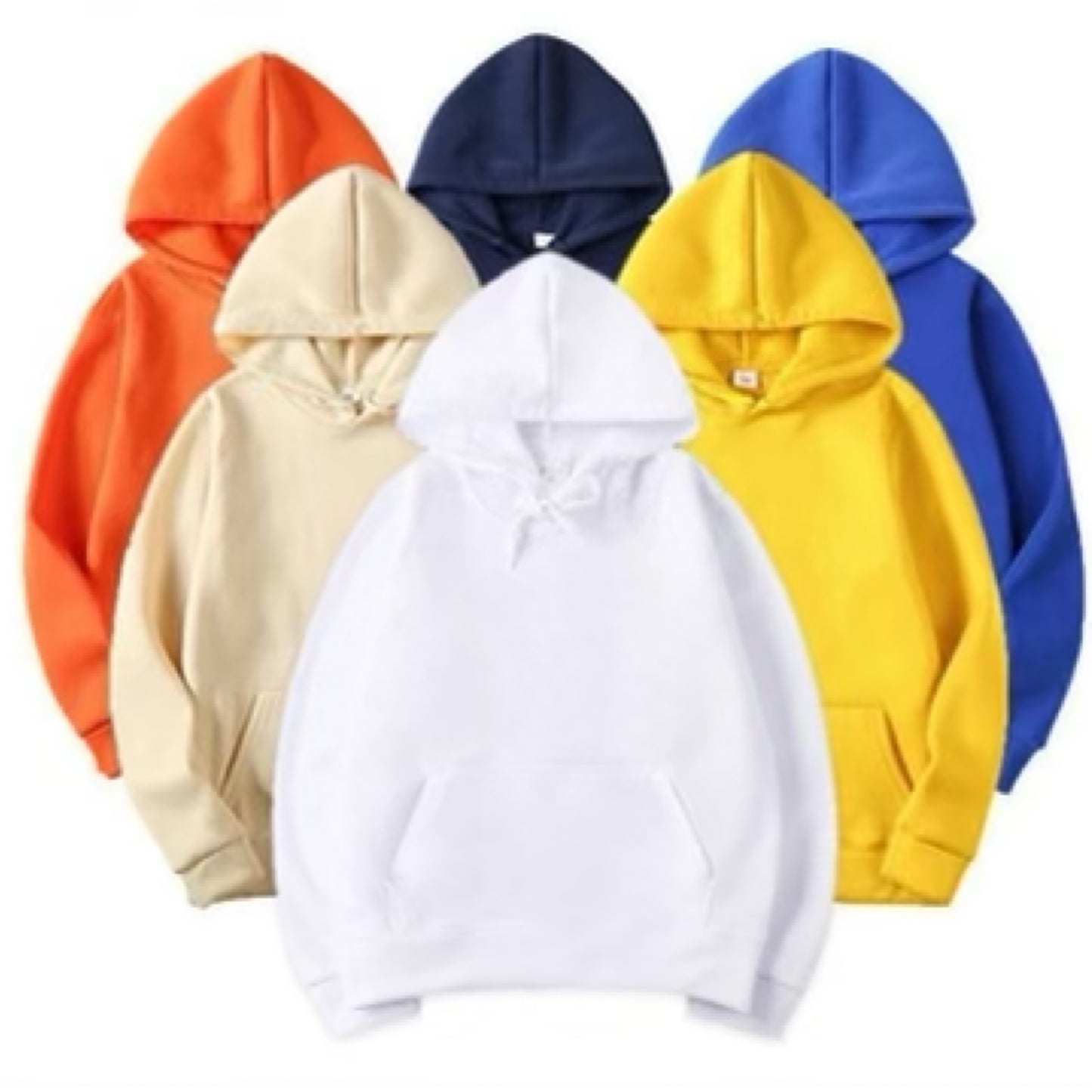 100% Polyester Hoodies w/Pockets - Carolina Blanks And More LLC