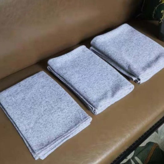 Jersey Grey Fleece Blanket - Carolina Blanks  And More LLC