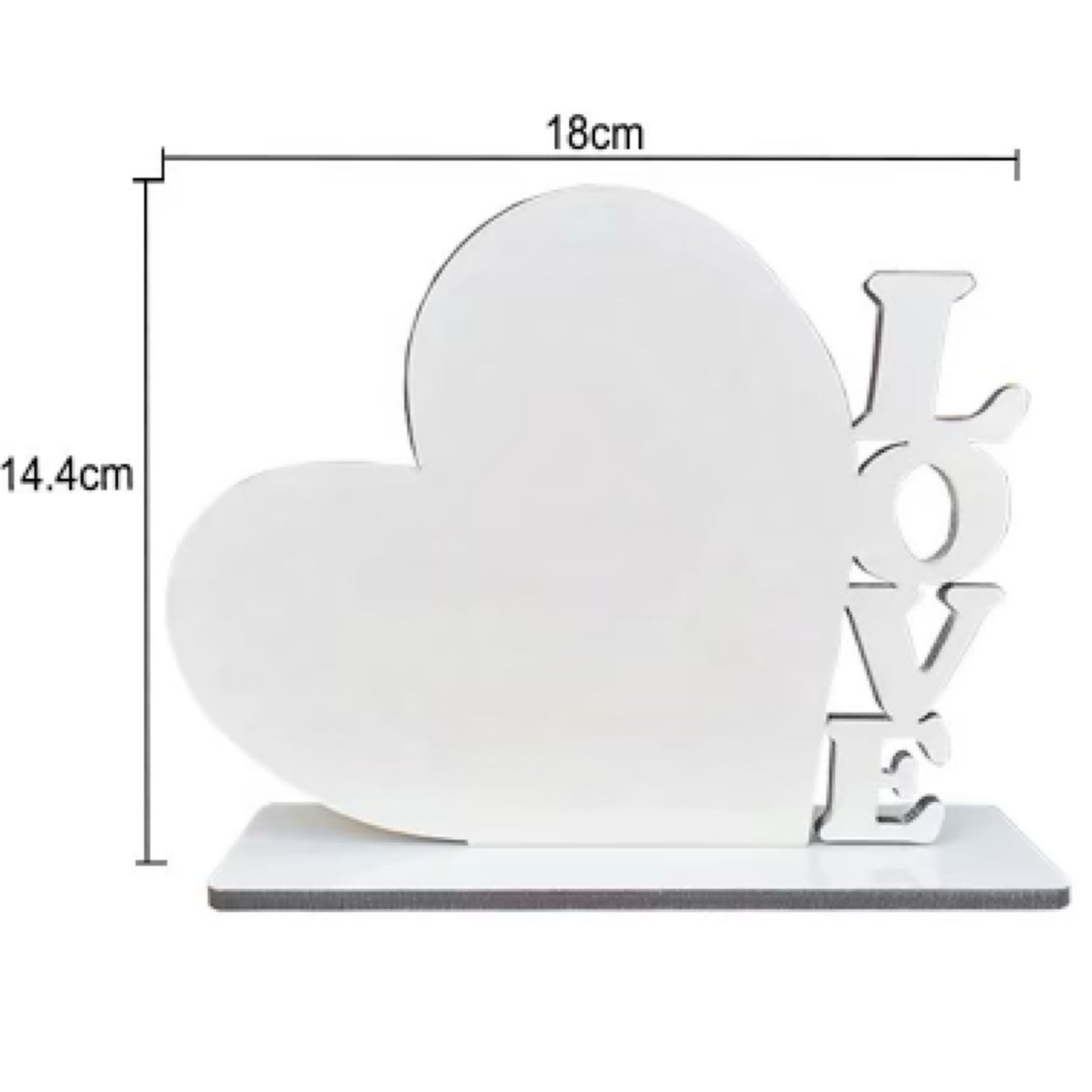 Love Frames With Stand / Love Sign