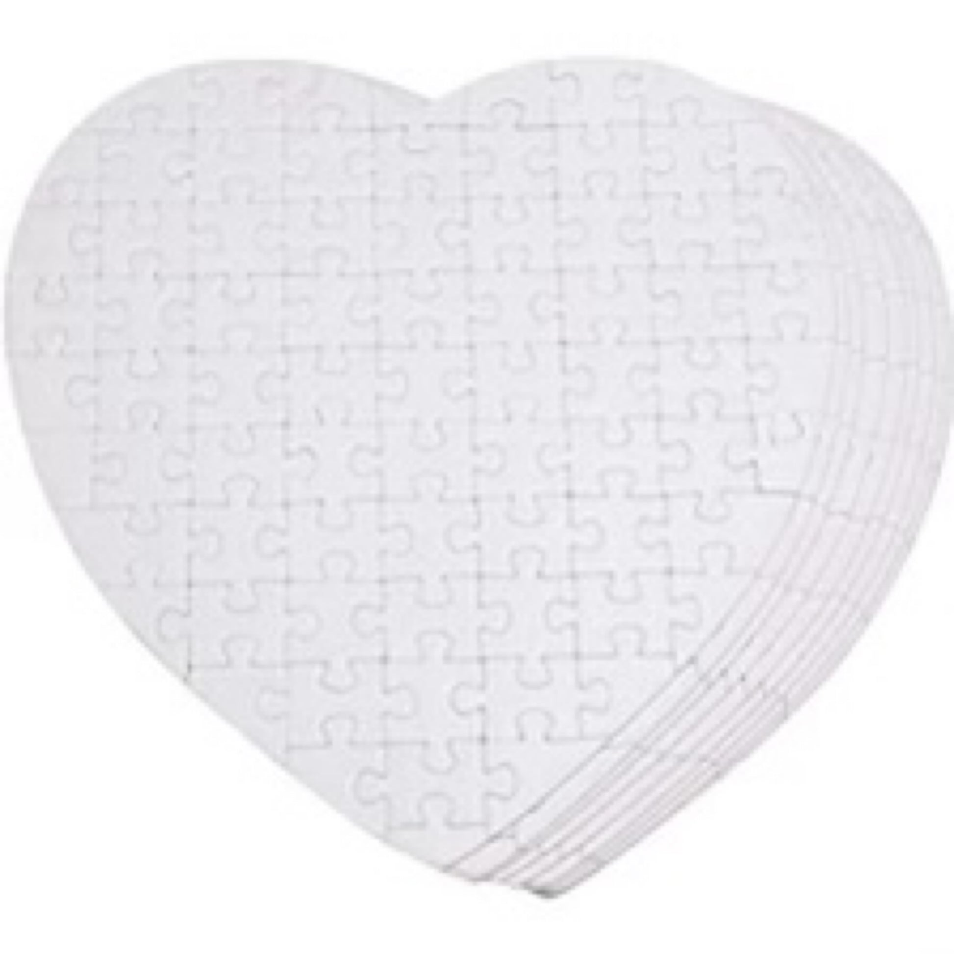 Heart Puzzles - Carolina Blanks  And More LLC