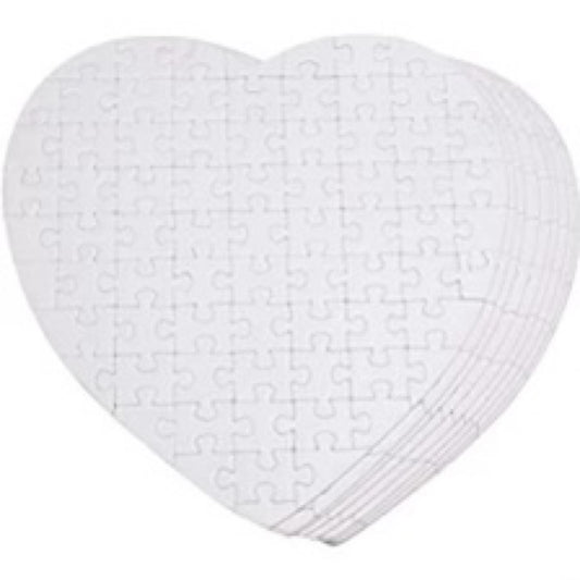 Heart Puzzles - Carolina Blanks  And More LLC