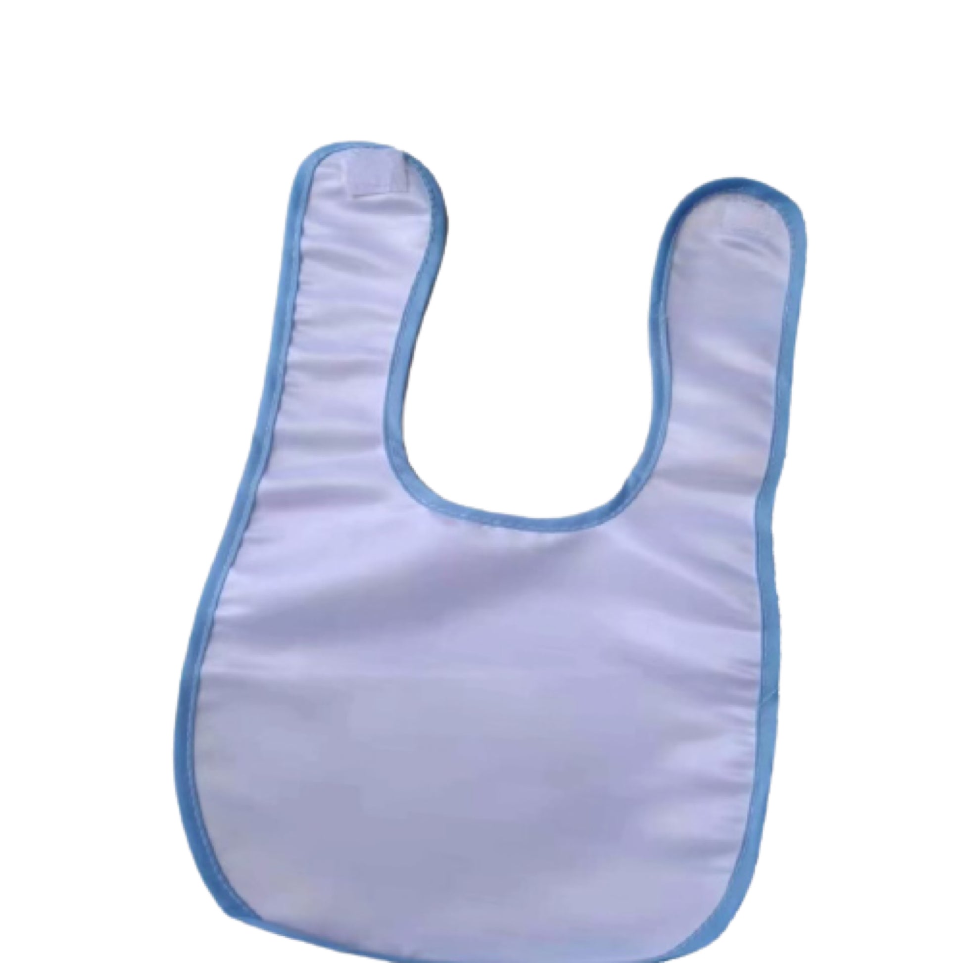 Baby Bib 100% Polyester with Trim - Carolina Blanks  And More LLC