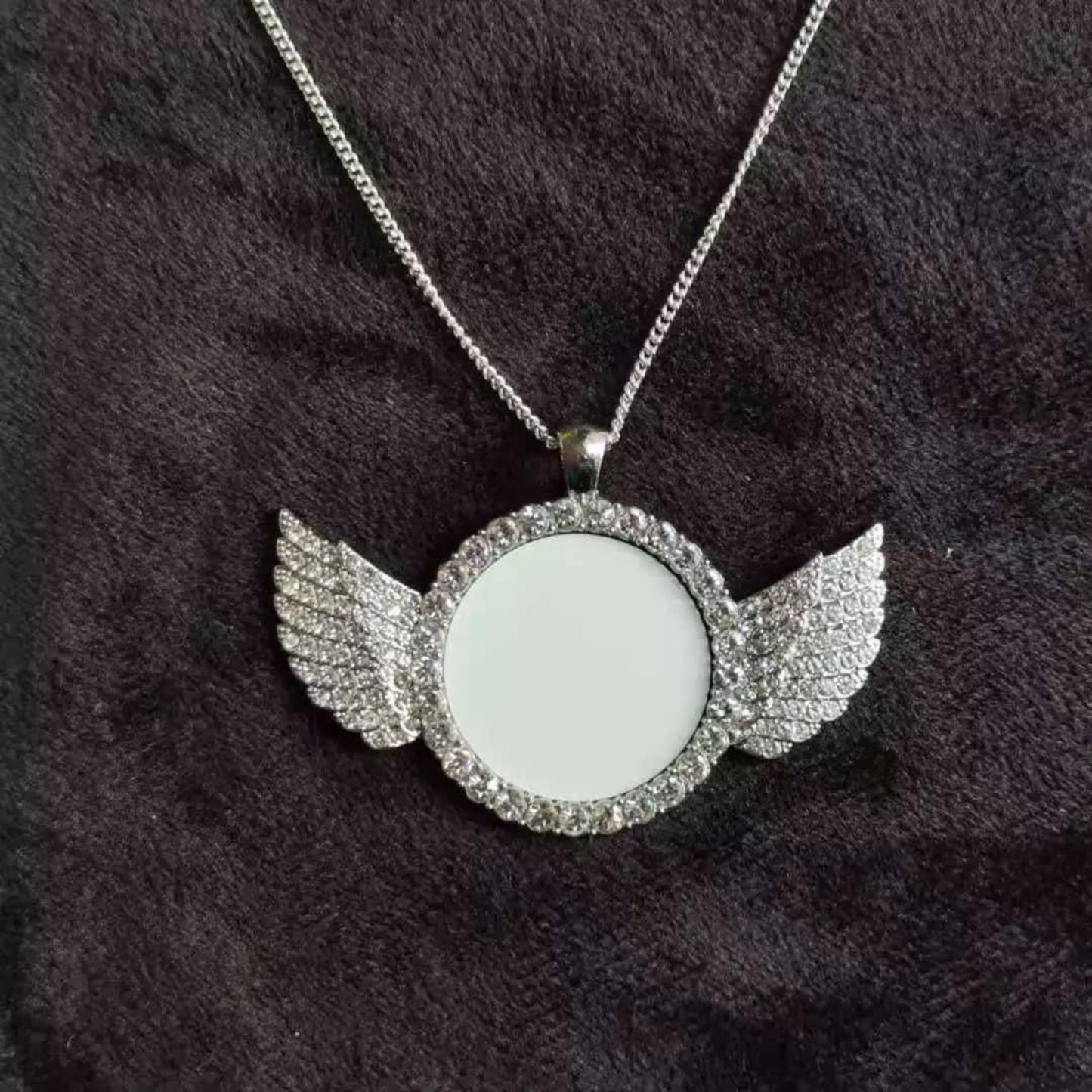 Angel Wing Necklace - Carolina Blanks And More LLC