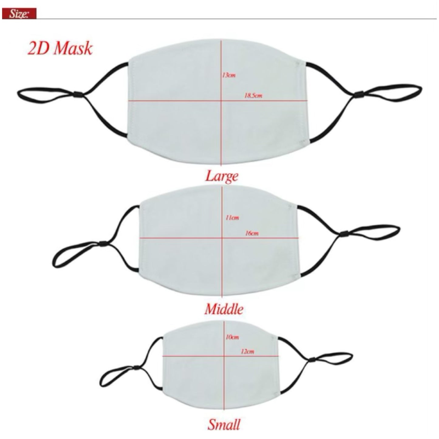 Masks - Carolina Blanks  And More LLC