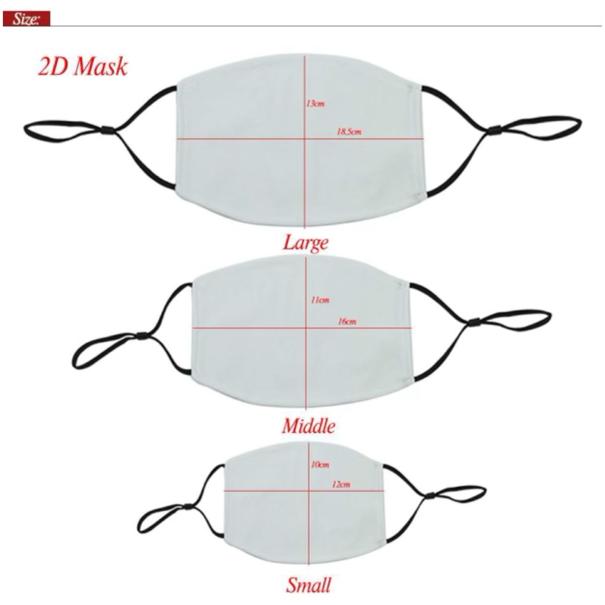 Masks - Carolina Blanks  And More LLC