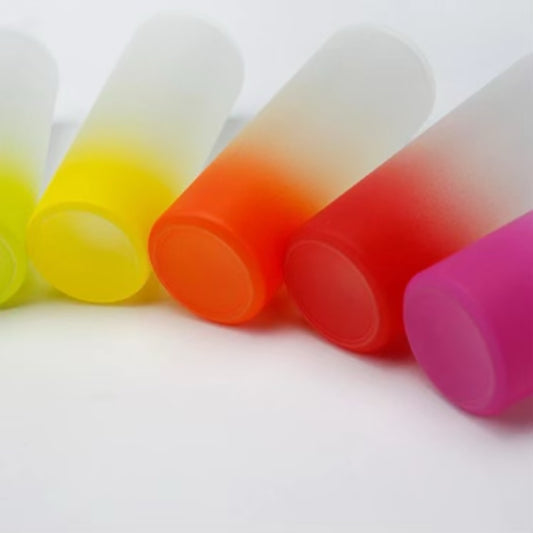 Frosted Shot Glasses 3oz - Carolina Blanks  And More LLC