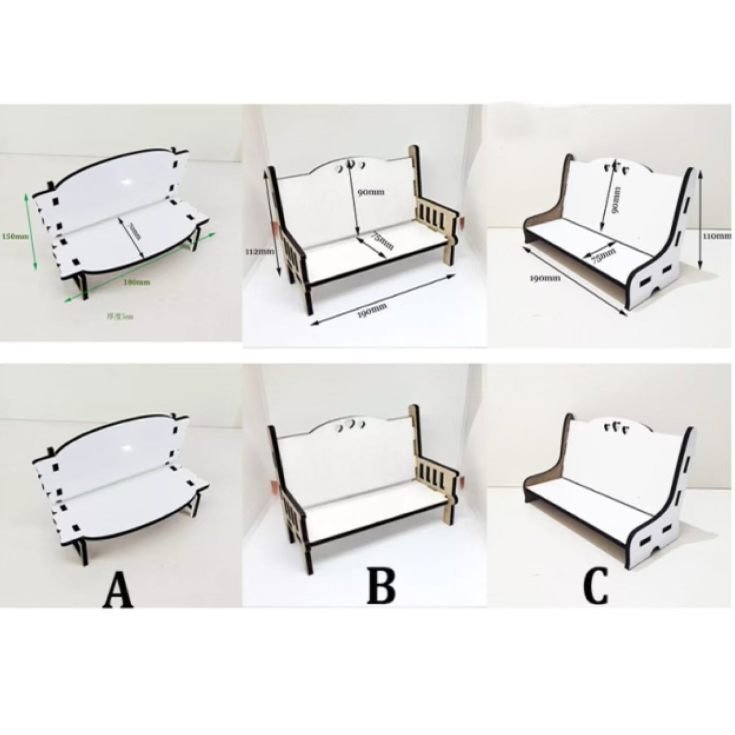 Benches/ Memorial Benches/ Sublimation Benches/ Elf Benches - Carolina Blanks And More LLC