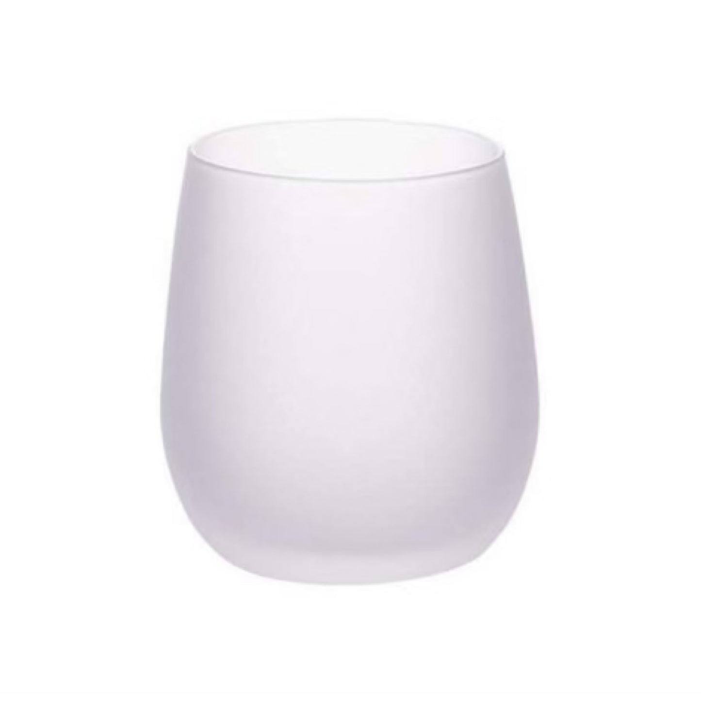 Frosted 17oz Stemless Wine Glass