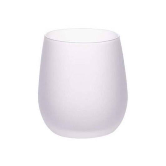 Frosted  17oz Stemless Wine Glass