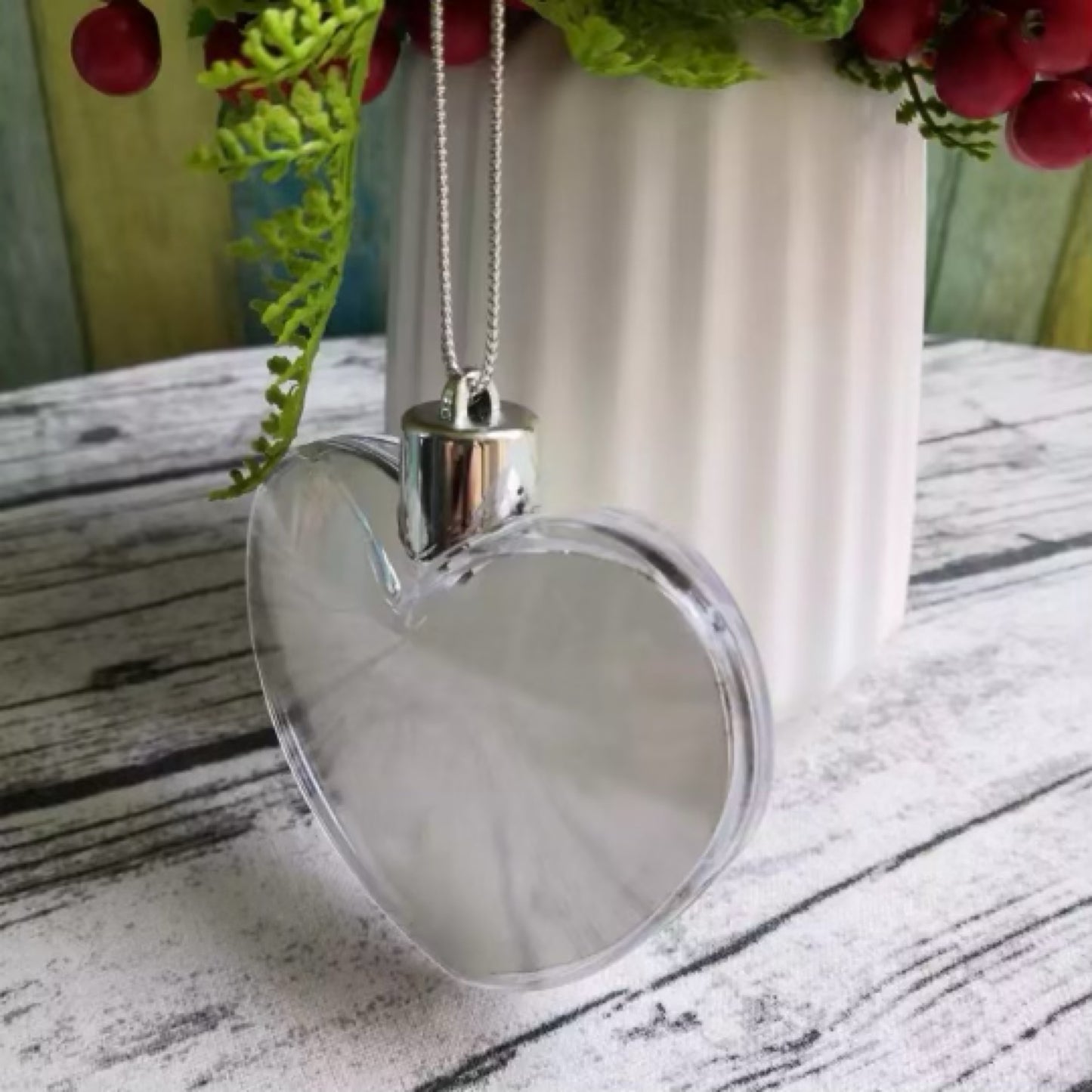 Blank Ornaments Globe With Double Sided MDF Insert - Carolina Blanks  And More LLC