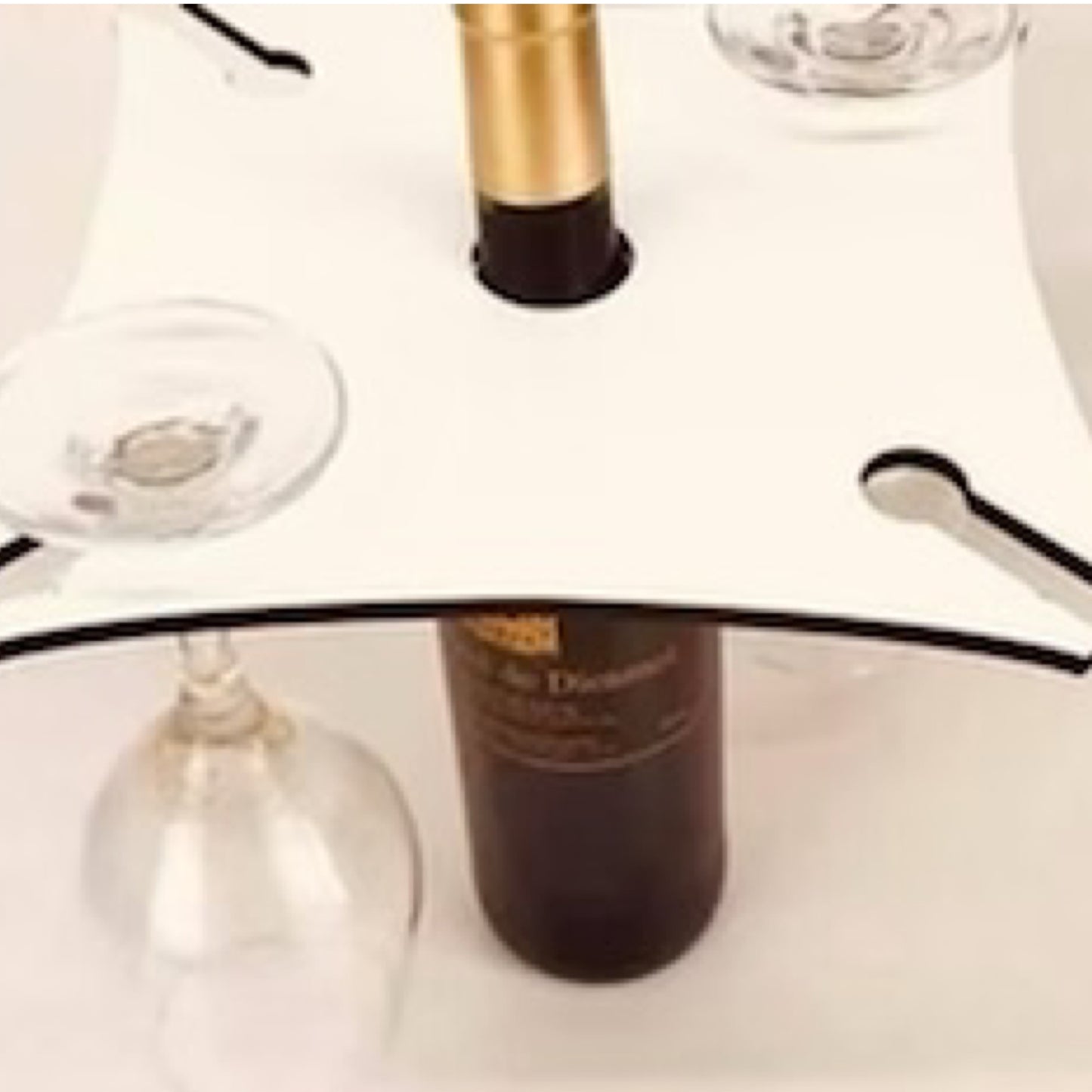 Glass Caddy (4), Wine Caddy, Wine Glass Holders - Carolina Blanks And More LLC
