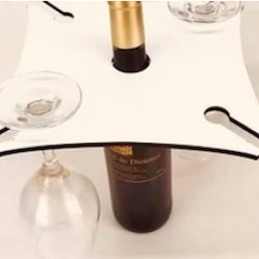 Glass Caddy (4), Wine Caddy, Wine Glass Holders - Carolina Blanks  And More LLC