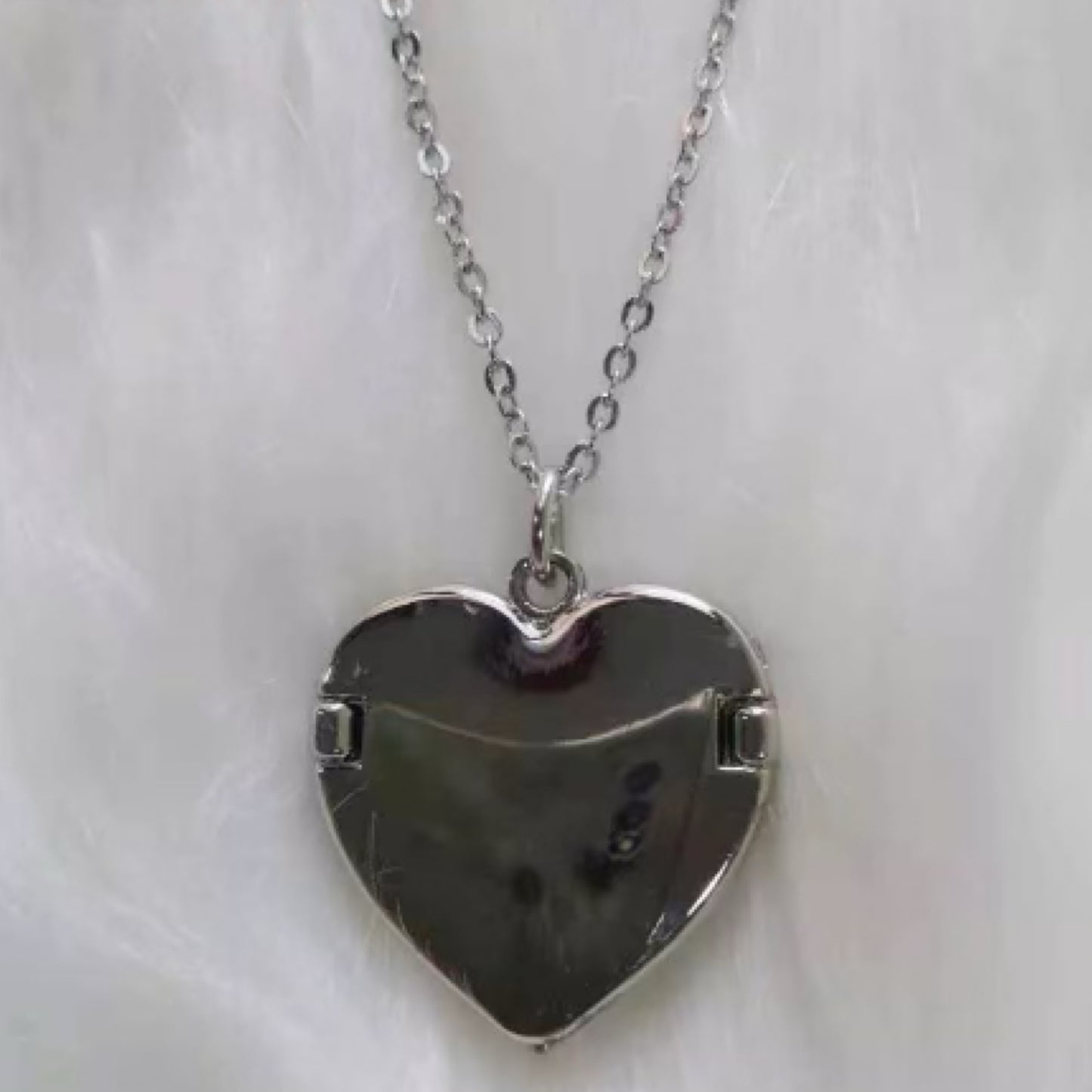 Angel Wing Heart Necklace Locket Pendant - Carolina Blanks And More LLC