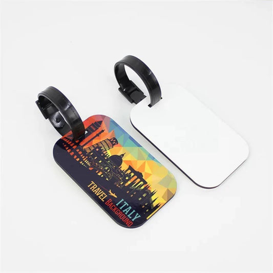 Double Sided Luggage Tag/ Backpack Tags / Book Bag Tags - Carolina Blanks  And More LLC