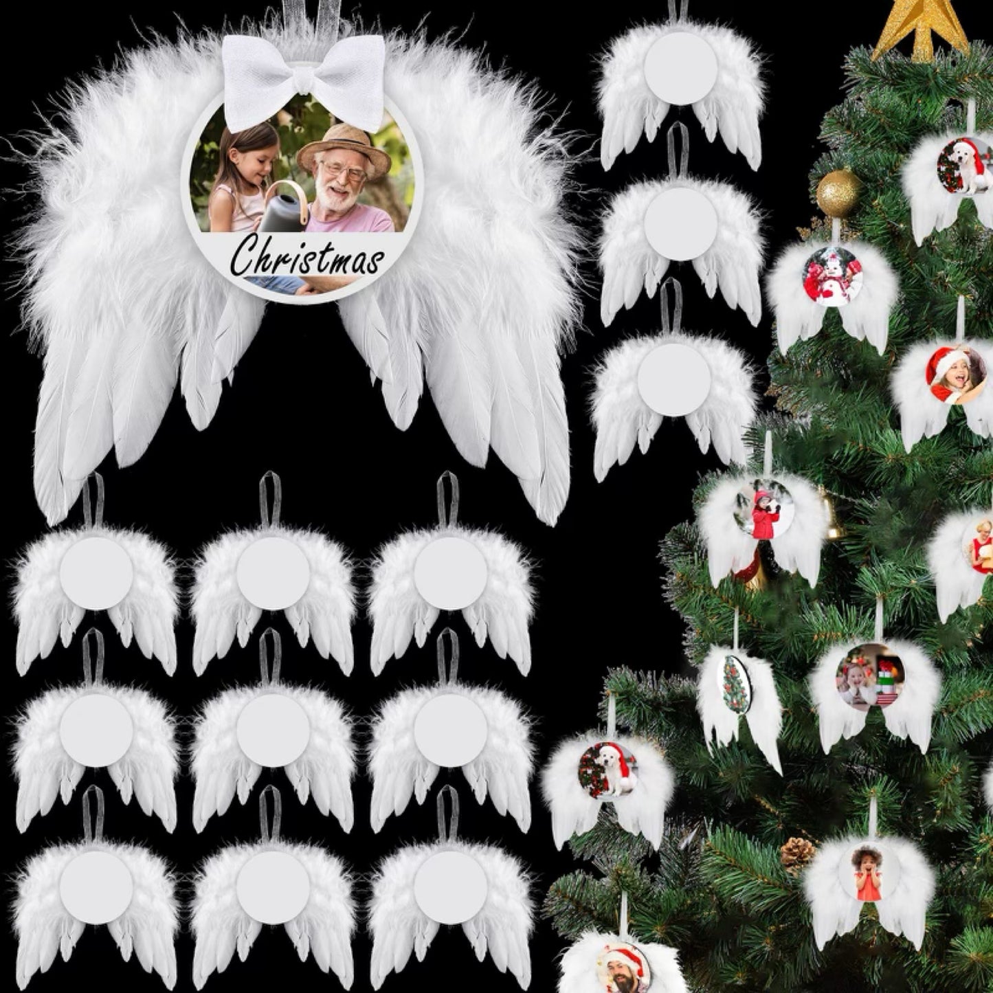 Feathers Ornaments