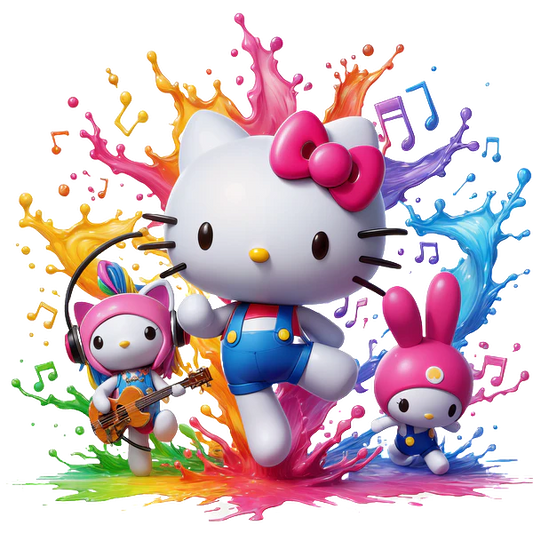 Hello Kitty & Friends DTF Transfer