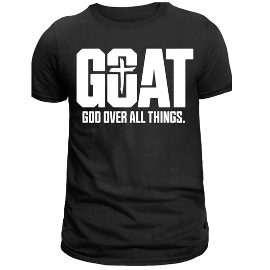 God Over All Things Screen Print Transfer