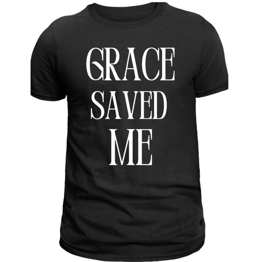 Grace Saved Me Screen Print Transfer