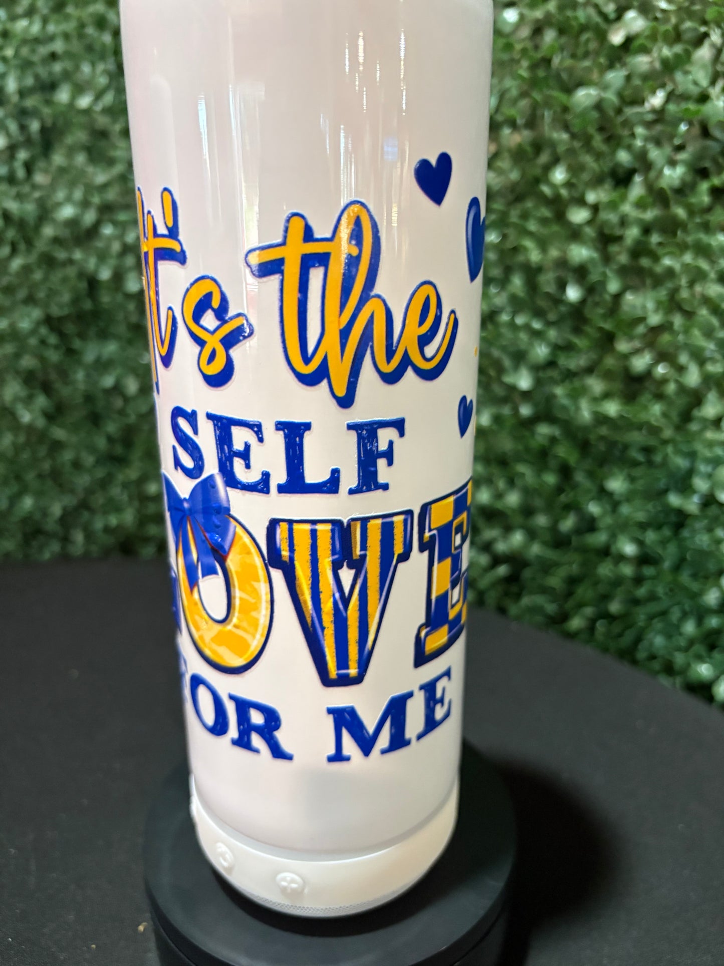 It’s The Self Love For Me Bluetooth Tumbler