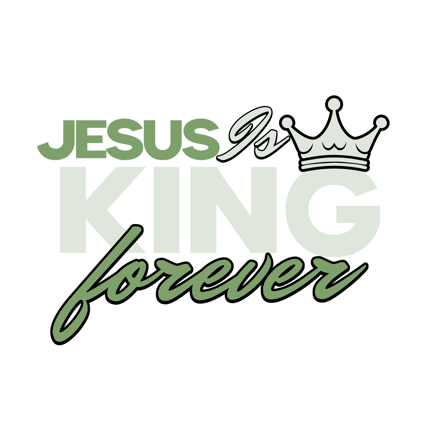 Jesus Is King Forever Digital Download