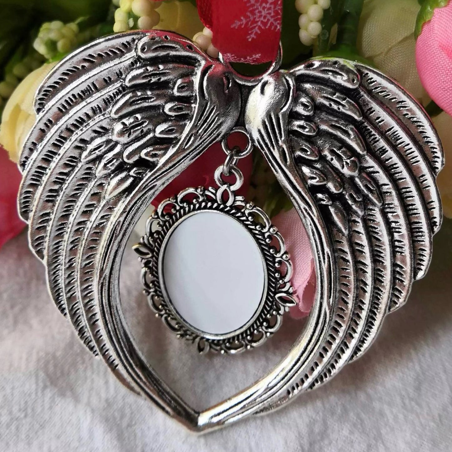 Angel Wing Ornaments - Carolina Blanks  And More LLC