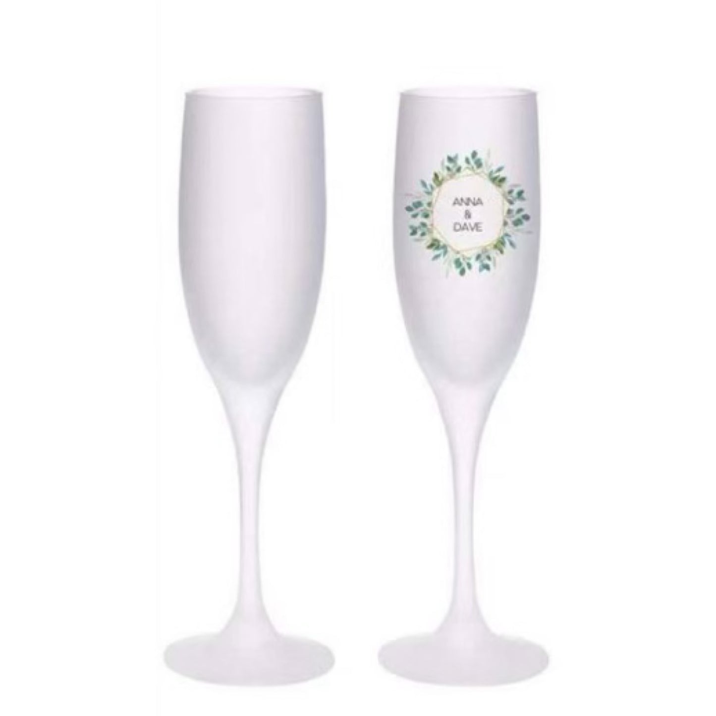 Frosted Champagne Flute 6ozs