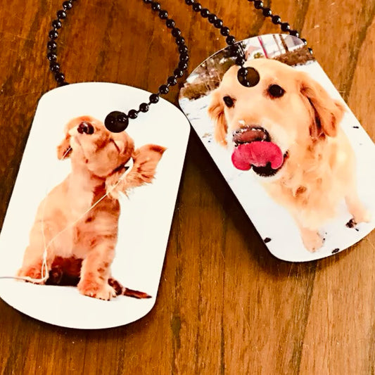 Dog Tags Double Sided - Carolina Blanks  And More LLC